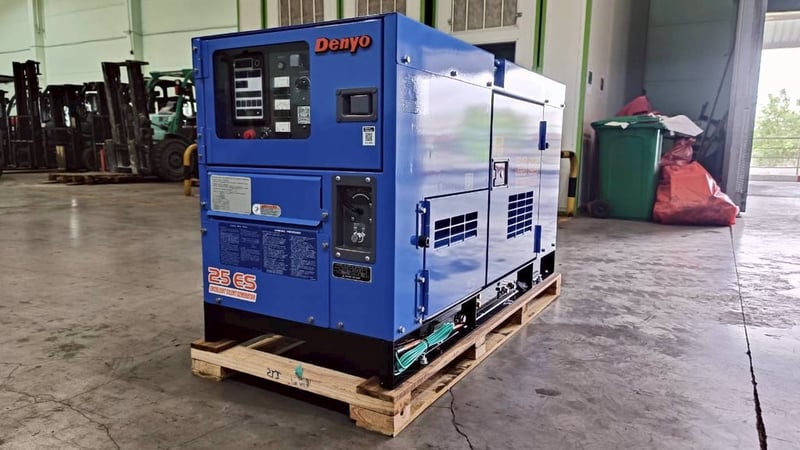 NEW DENYO DCA25ESI เครื่องปั่นไฟมือหนึ่ง