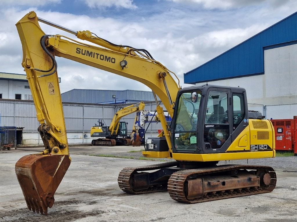 SUMITOMO SH120-6 มือสองญี่ปุ่น เก่ง เอ็นดีที 0859049669