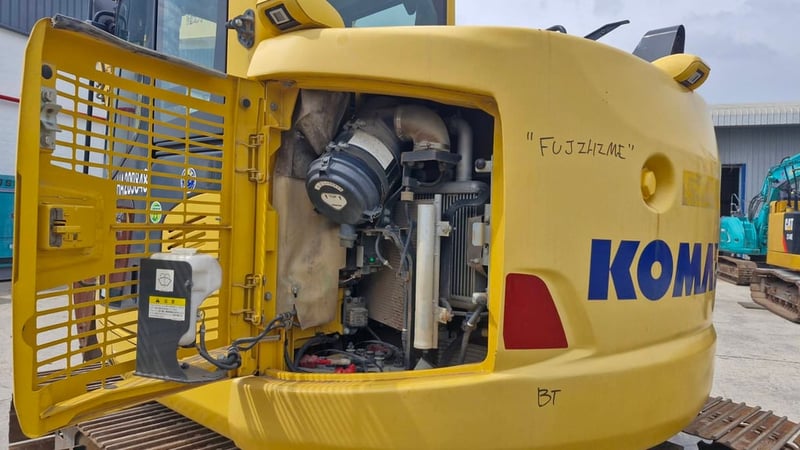 KOMATSU PC128US-11 # 54101 มือสองญี่ปุ่น KOMATSU PC128US-11 # 54101 มือสองญี่ปุ่น