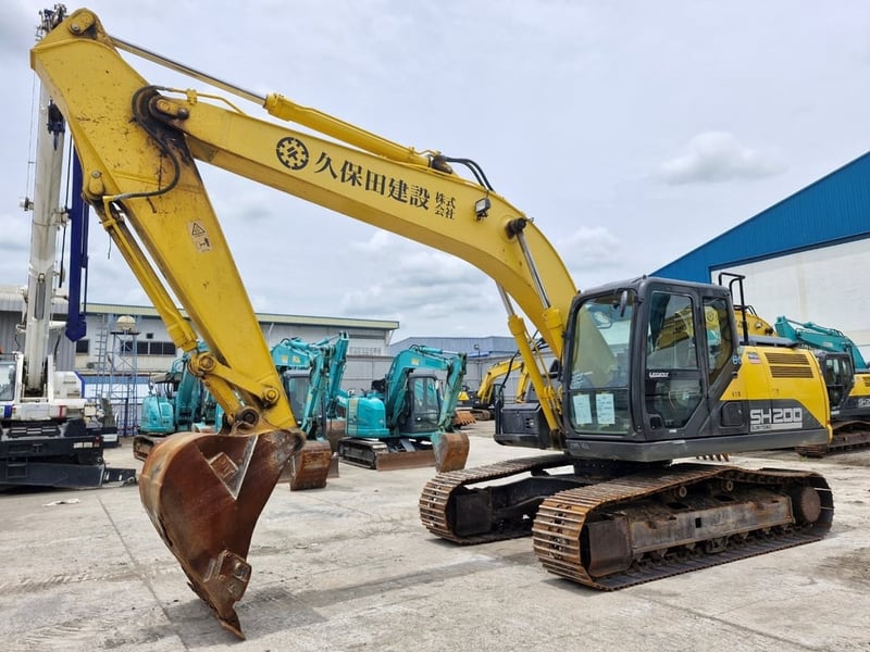 SUMITOMO SH200-7 มือสองญี่ปุ่น เก่ง เอ็นดีที 0859049669