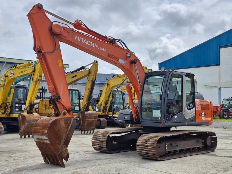HITACHI ZX120-3 มือสองญี่ปุ่น เก่ง เอ็นดีที 0859049669