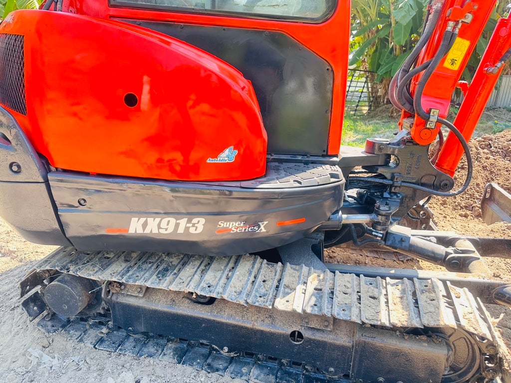 รถขุดมือสอง KUBOTA KX91-3SX 