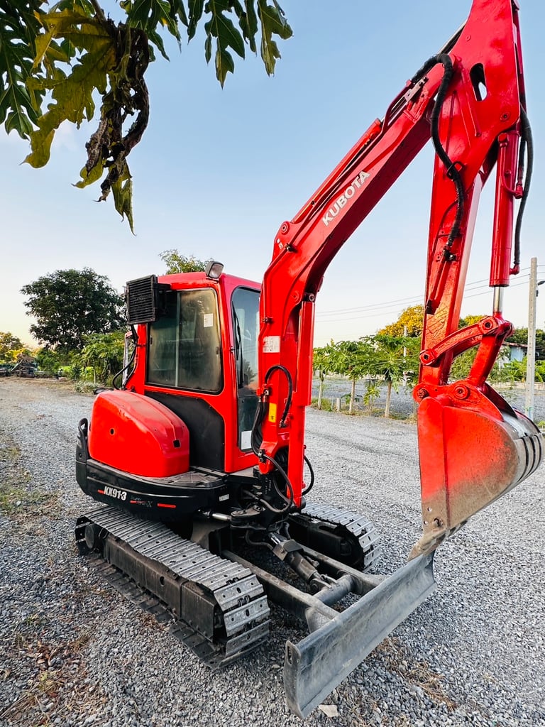 รถขุดมือสอง KUBOTA KX91-3SX 