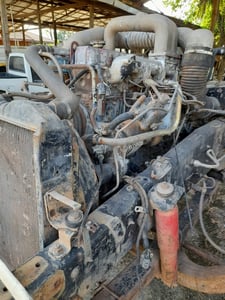 เครื่องพร้อมหม้อน้ำ  UD  PE6  290แรง