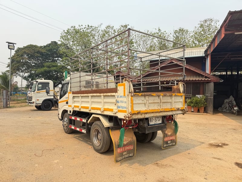 HINO XZU 150แรงม้า รถบรรทุก 6ล้อ ดั้มพ์ ปี2024 เลขไมล์น้อยกว่า 100,000 กม.