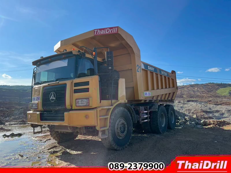 🔥 ขายด่วน! รถบรรทุกงานเหมือง SANY SKT90S มือสอง สภาพเยี่ยม พร้อมส่งมอบ! 🔥