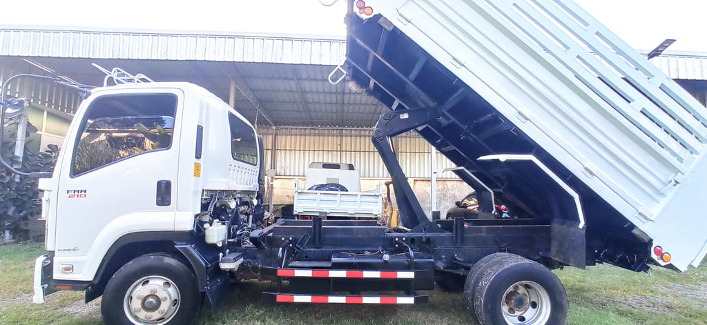 ISUZU FRR 210 แรง ดั๊มปี 64สวย มือเดียวป้ายแดง ISUZU FRR 210 แรง ดั๊มปี 64สวย มือเดียวป้ายแดง