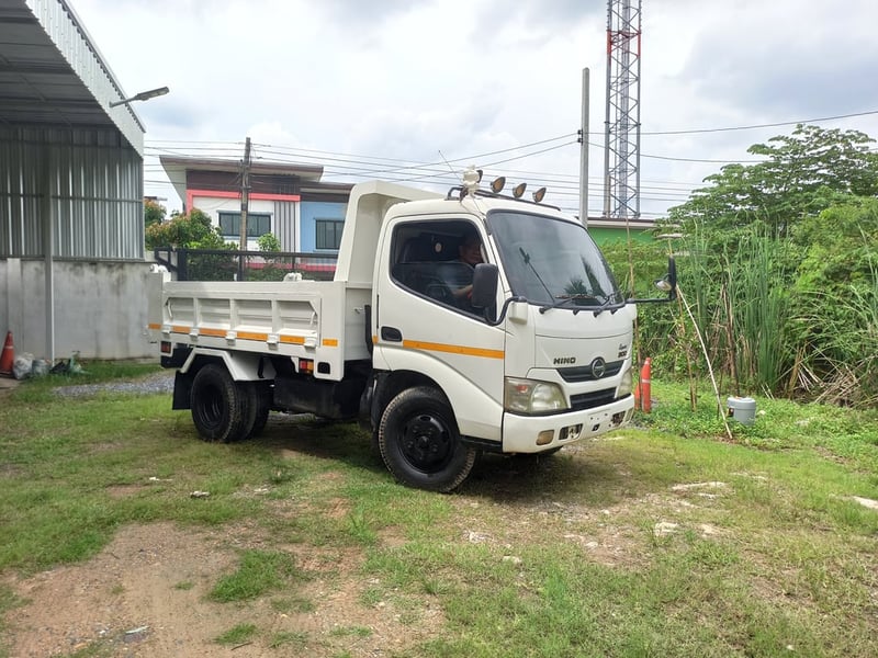 HINO 150 แรง ดั๊ม3คิว สภาพดี ปี56