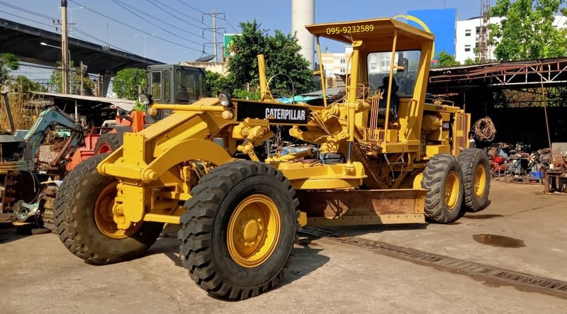รถเกรด CAT 140 G ซีเรียล 72V 17XX