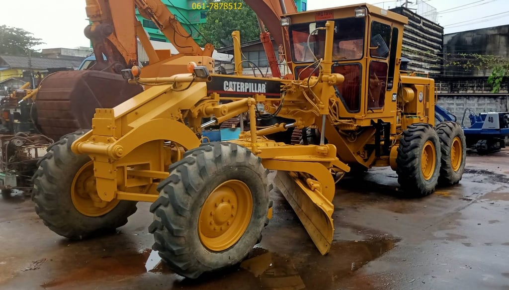 ขายรถเกรด CAT 140 G ซีเรียล 72V 10791 ขายรถเกรด CAT 140 G ซีเรียล 72V 10791
