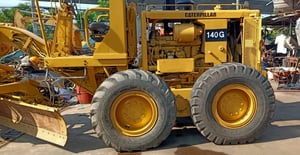 รถเกรด CAT 140 G ซีเรียล 72V 17XX