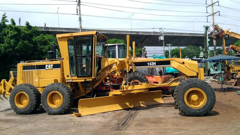 รถเกรด CATERPILLAR รุ่น 143 H นำเข้าจากประเทศ รถเกรด CATERPILLAR รุ่น 143 H นำเข้าจากประเทศ