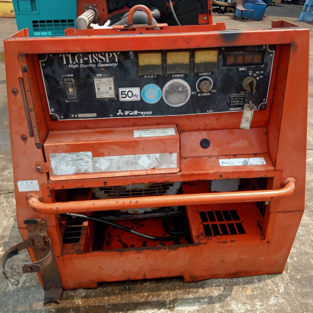 เครื่องปั่นไฟ Denyo TLG-18SPY  มือสองญี่ปุ่น