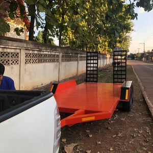 ขายรถลากพ่วงขนย้ายรถเกี่ยวข้าวdc6870ขนย้ายรถแบล็คโฮเล็ก3.5ตัน