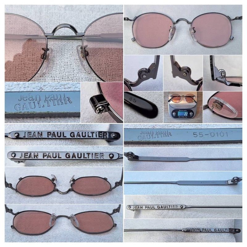 บิดาแห่งศิลปะแว่นตาสตีมพังก์ฝรั่งเศส ราคานักศึกษา ป.โท ฌอง ปอล โกลติเยร์–JEAN PAUL GAULTIER ตัวประวัติศาสตร์ รุ่น 55–0101 สวมใส่โดย เดวิด โบวี–David Bowie ยอดศิลปินชาวอังกฤษ 1 ในนักดนตรีที่ทรงอิทธิพลมากที่สุดในศตวรรษที่ 20 เลนส์กระจกคริสตัลกันแดดฝรั่งเศส สีกลีบบัว ป้องกัน UV100% ขนาดมาตรฐาน 135mm บิดาแห่งศิลปะแว่นตาสตีมพังก์ฝรั่งเศส ราคานักศึกษา ป.โท ฌอง ปอล โกลติเยร์–JEAN PAUL GAULTIER ตัวประวัติศาสตร์ รุ่น 55–0101 สวมใส่โดย เดวิด โบวี–David Bowie ยอดศิลปินชาวอังกฤษ 1 ในนักดนตรีที่ทรงอิทธิพลมากที่สุดในศตวรรษที่ 20 เลนส์กระจกคริสตัลกันแดดฝรั่งเศส สีกลีบบัว ป้องกัน UV100% ขนาดมาตรฐาน 135mm