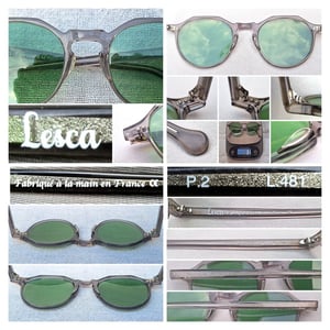 ที่สุดแห่งแว่นตาปาริเซียนแฮนด์คราฟท์ทศวรรษ 2000 เลสก้า–LESCA ตัวแท้ สภาพเทพ งามกริ๊บ ผลงานของ โจเอล เลสก้า บรมครูแว่นตาชาวฝรั่งเศส โมเดลคลาสสิค–มงกุฎ–หยดน้ำ–แพนโต้ เลนส์กระจกคริสตัลฝรั่งเศส สีเขียวธรรมชาติ น.น.31g ขนาดมาตรฐานโมเดลนี้ 132mm เหมาะสำหรับคนใบหน้าขนาดกลาง–เล็ก ไม่เหมาะสำหรับคนใบหน้าใหญ่ ที่สุดแห่งแว่นตาปาริเซียนแฮนด์คราฟท์ทศวรรษ 2000 เลสก้า–LESCA ตัวแท้ สภาพเทพ งามกริ๊บ ผลงานของ โจเอล เลสก้า บรมครูแว่นตาชาวฝรั่งเศส โมเดลคลาสสิค–มงกุฎ–หยดน้ำ–แพนโต้ เลนส์กระจกคริสตัลฝรั่งเศส สีเขียวธรรมชาติ น.น.31g ขนาดมาตรฐานโมเดลนี้ 132mm เหมาะสำหรับคนใบหน้าขนาดกลาง–เล็ก ไม่เหมาะสำหรับคนใบหน้าใหญ่