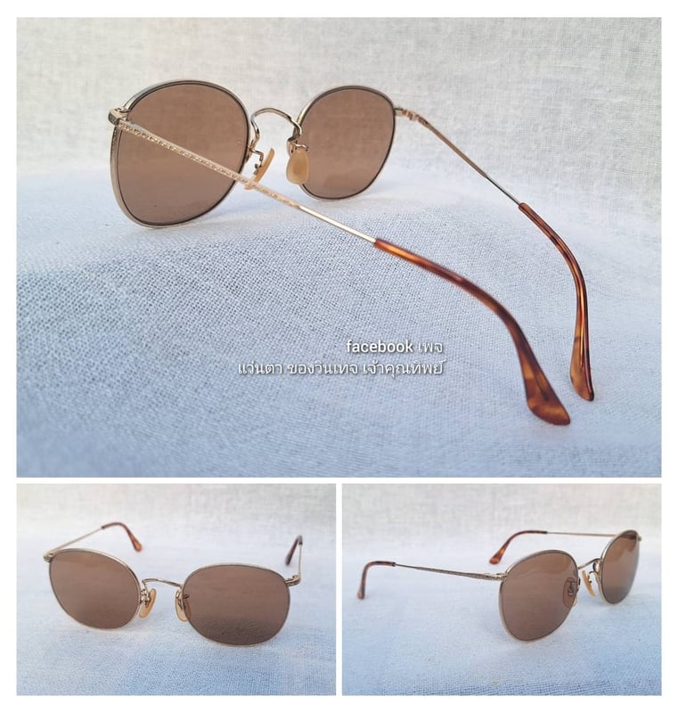 แว่นตาอเมริกันสายพันธุ์แคลิฟอร์เนียน โปโล โดย ราล์ฟ ลอเรน–POLO by RALPH LAUREN มือหนึ่ง ทศวรรษ1980 กรอบทองคำแท้–หุ้ม 14K GF สัดส่วนทองคำบริสุทธิ์ 58.33% เลนส์กระจกพระเจ้าล้ำค่า คาร์ล ไซส์ เยนา ที่ได้รับยกย่องว่าดีที่สุดตลอดกาลของชนชาติเยอรมัน ขนาดมาตรฐาน–Standard One Size128mm สวมใส่ได้ทุกขนาดใบหน้า แว่นตาอเมริกันสายพันธุ์แคลิฟอร์เนียน โปโล โดย ราล์ฟ ลอเรน–POLO by RALPH LAUREN มือหนึ่ง ทศวรรษ1980 กรอบทองคำแท้–หุ้ม 14K GF สัดส่วนทองคำบริสุทธิ์ 58.33% เลนส์กระจกพระเจ้าล้ำค่า คาร์ล ไซส์ เยนา ที่ได้รับยกย่องว่าดีที่สุดตลอดกาลของชนชาติเยอรมัน ขนาดมาตรฐาน–Standard One Size128mm สวมใส่ได้ทุกขนาดใบหน้า