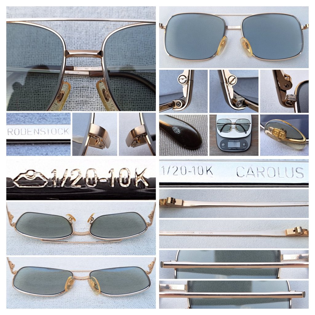 แว่นตาเทพเจ้าของชาวเยอรมัน โรเดนสต็อค–RODENSTOCK รุ่นหายาก คาโรลุส–CAROLUS SERIES กรอบทองคำแท้–หุ้ม 10KGF สัดส่วนทองคำบริสุทธิ์ 41.67% โมเดลคลาสสิค–นักบิน–คาราวานทหาร–คานยาว¹ สภาพเทพ เก่าเก็บทศวรรษ 1960 เลนส์กระจกคริสตัล ROHTO OPHTHALMIC ป้องกัน UV100% น.น.38g ขนาดมาตรฐานโมเดลนี้ 138mm แว่นตาเทพเจ้าของชาวเยอรมัน โรเดนสต็อค–RODENSTOCK รุ่นหายาก คาโรลุส–CAROLUS SERIES กรอบทองคำแท้–หุ้ม 10KGF สัดส่วนทองคำบริสุทธิ์ 41.67% โมเดลคลาสสิค–นักบิน–คาราวานทหาร–คานยาว¹ สภาพเทพ เก่าเก็บทศวรรษ 1960 เลนส์กระจกคริสตัล ROHTO OPHTHALMIC ป้องกัน UV100% น.น.38g ขนาดมาตรฐานโมเดลนี้ 138mm
