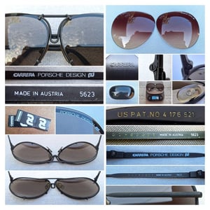 โคตรแว่นตาสัญลักษณ์แห่งความเร็วและแรง คาร์เรร่า ปอร์เช่ ดีไซน์–CARRERA PORSCHE DESIGN ตัวแท้ สภาพเทพ ค.ศ.1982 ผลงานของยอดศิลปินนักออกแบบชาวเยอรมัน เฟอร์ดินานด์ อเล็กซานเดอร์ ปอร์เช่ เลนส์โพลีคาร์บอเนทกันแดด ออริจินัล ปอร์เช่ ดีไซน์ 2 คู่ สีน้ำตาลและสีเทา–ไล่ระดับ ขนาดมาตรฐาน–Standard One Size 143mm โคตรแว่นตาสัญลักษณ์แห่งความเร็วและแรง คาร์เรร่า ปอร์เช่ ดีไซน์–CARRERA PORSCHE DESIGN ตัวแท้ สภาพเทพ ค.ศ.1982 ผลงานของยอดศิลปินนักออกแบบชาวเยอรมัน เฟอร์ดินานด์ อเล็กซานเดอร์ ปอร์เช่ เลนส์โพลีคาร์บอเนทกันแดด ออริจินัล ปอร์เช่ ดีไซน์ 2 คู่ สีน้ำตาลและสีเทา–ไล่ระดับ ขนาดมาตรฐาน–Standard One Size 143mm