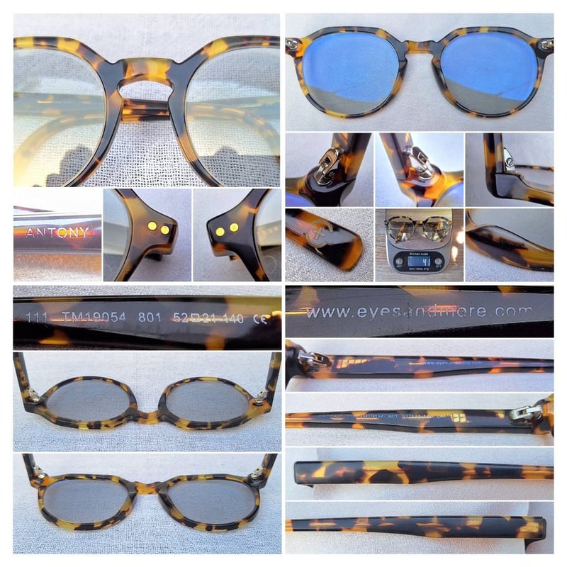 แว่นตามงกุฎ–หยดน้ำโดยช่างฝีมือชาวดัตช์ แอนโทนี–ANTONY by Eyes and More ตัวแท้ สภาพเทพ เก่าเก็บปลายทศวรรษ 2000 กรอบอะซีเทต–อนุพันธุ์เส้นใยพืช–เกรดพรีเมียม เลนส์กระจกคริสตัลญี่ปุ่น หายาก FLYING HORUS สีเทา–ท้องฟ้า มองเห็นดวงตาผู้สวมใส่ ป้องกัน UV 100% น.น.41g ขนาดมาตรฐาน–Standard One Size 142mm แว่นตามงกุฎ–หยดน้ำโดยช่างฝีมือชาวดัตช์ แอนโทนี–ANTONY by Eyes and More ตัวแท้ สภาพเทพ เก่าเก็บปลายทศวรรษ 2000 กรอบอะซีเทต–อนุพันธุ์เส้นใยพืช–เกรดพรีเมียม เลนส์กระจกคริสตัลญี่ปุ่น หายาก FLYING HORUS สีเทา–ท้องฟ้า มองเห็นดวงตาผู้สวมใส่ ป้องกัน UV 100% น.น.41g ขนาดมาตรฐาน–Standard One Size 142mm