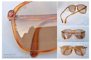 แว่นตาลักซ์ชัวรีแบรนด์ฝรั่งเศสแถวหน้าของโลก คริสเตียน ดิออร์ ปารีส–CHRISTIAN DIOR PARIS รุ่นสุภาพบุรุษ–Monsieur Series มือหนึ่ง สต็อกเก่าทศวรรษ 1980 โคตรเลนส์กระจกคริสตัล–ออโต้–อิตาเลียน บาร์เบรินี–BARBERINI ที่ได้รับยกย่องเป็น 1 ในเลนส์กระจกแว่นตาที่ดีที่สุดในโลก ขนาดมาตรฐาน–ใหญ่ 142mm