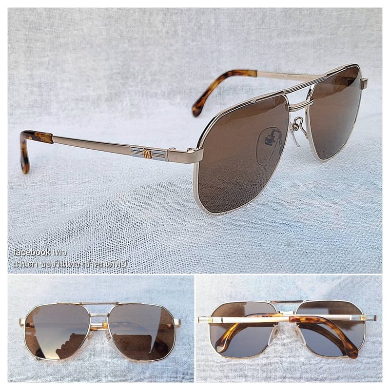 แว่นตาตราสารพระราชทานแห่งราชสำนักอังกฤษ ประดับทองคำแท้ 18K–Solid Gold K18 ทองเนื้อตันบริสุทธิ์75% โอ พระเจ้า แด็กซ์–DAKS LONDON ลิมิเต็ดเอดิชั่น 1929 มือหนึ่ง ทศวรรษ80 กรอบทองคำแท้–หุ้ม12K GF สัดส่วนทองคำบริสุทธิ์50% เลนส์กระจกพระเจ้า คาร์ล ไซส์ เยนา ที่ได้รับยกย่องว่าดีที่สุดตลอดกาลของชนชาติเยอรมัน