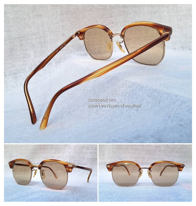 แว่นตานักเขียนโลก ปาป้า เฮมิงเวย์–PAPA HEMINGWAY สภาพเทพ เก่าเก็บทศวรรษ 1990 ผลงานของ Murai Inc. แห่งเมืองซาบาเอะ สร้างบรรณาการแด่ เออร์เนสต์ 'ปาป้า' เฮมิงเวย์ นักเขียนอเมริกันที่ยิ่งใหญ่ที่สุดในศตวรรษที่ 20 เลนส์กระจกคริสตัลญี่ปุ่น ไฮคลาส โดย MARUEMU สีกากี–สว่าง ขนาดมาตรฐาน–Standard One Size 138mm แว่นตานักเขียนโลก ปาป้า เฮมิงเวย์–PAPA HEMINGWAY สภาพเทพ เก่าเก็บทศวรรษ 1990 ผลงานของ Murai Inc. แห่งเมืองซาบาเอะ สร้างบรรณาการแด่ เออร์เนสต์ 'ปาป้า' เฮมิงเวย์ นักเขียนอเมริกันที่ยิ่งใหญ่ที่สุดในศตวรรษที่ 20 เลนส์กระจกคริสตัลญี่ปุ่น ไฮคลาส โดย MARUEMU สีกากี–สว่าง ขนาดมาตรฐาน–Standard One Size 138mm