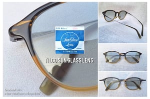 แว่นตาพรีเมียมคอลเคชั่นที่ดีที่สุดของ จินส์ เจแปน : เซลลูลอยด์ พบ ซาบาเอะ–JINS JAPAN : Celluloid Meet Sabae Collection สภาพเทพ เก่าเก็บทศวรรษ2010 โมเดลคลาสสิก–บอสซิงตัน เลนส์กระจกคริสตัลญี่ปุ่นล้ำค่า ทิลโก้–TILCO by T.T. Lens Co., Ltd มองเห็นดวงตาผู้สวมใส่ น.น.26g ขนาดมาตรฐาน–Standard One Size 140mm