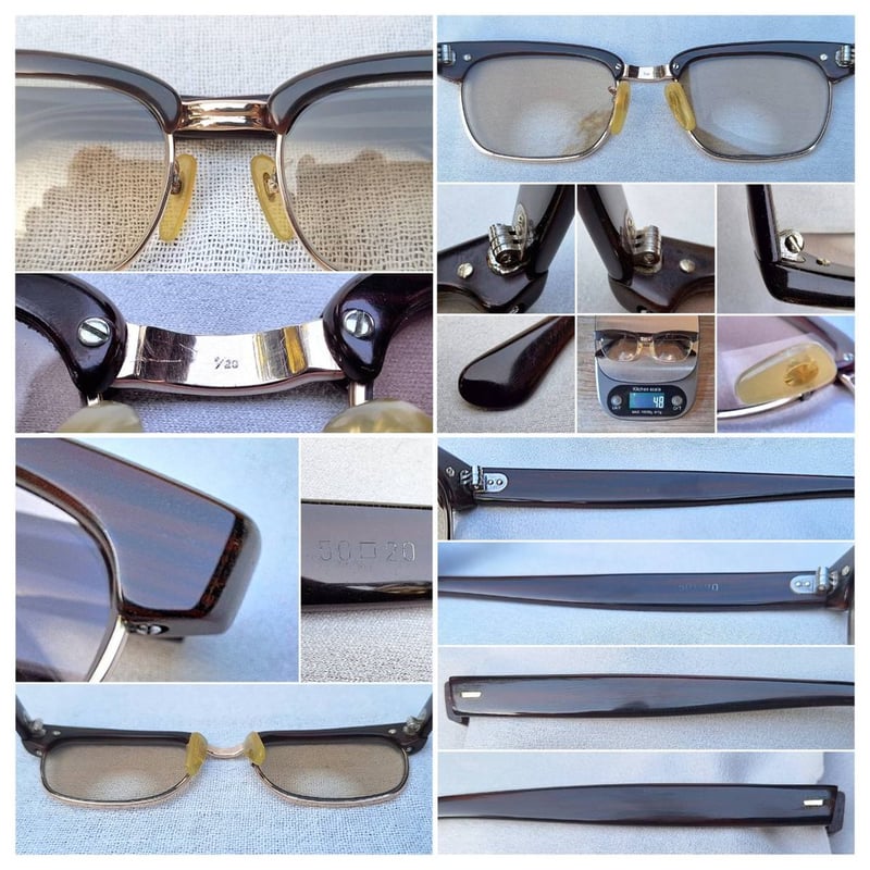 แว่นสายตาไบโฟคอล–เลนส์สองชั้น กรอบทองคำแท้–หุ้ม 12K GF สัดส่วนทองคำบริสุทธิ์ 50% แห่งยุคโชวะ ราคานักศึกษา ป.โท เจแปนิส โบรว์ไลน์ กลาสเซส–JAPANESE BLOWLINE GLASSES เลนส์กระจกคริสตัล 2 ชั้น BIVUE by MAX WISEMAN บิดาผู้ให้กำเนิด ALGHA ค่าสายตายาว +275 มองไกล +50 ชัดแจ๋วถึงปลายฟ้า ขนาดมาตรฐาน 139mm แว่นสายตาไบโฟคอล–เลนส์สองชั้น กรอบทองคำแท้–หุ้ม 12K GF สัดส่วนทองคำบริสุทธิ์ 50% แห่งยุคโชวะ ราคานักศึกษา ป.โท เจแปนิส โบรว์ไลน์ กลาสเซส–JAPANESE BLOWLINE GLASSES เลนส์กระจกคริสตัล 2 ชั้น BIVUE by MAX WISEMAN บิดาผู้ให้กำเนิด ALGHA ค่าสายตายาว +275 มองไกล +50 ชัดแจ๋วถึงปลายฟ้า ขนาดมาตรฐาน 139mm