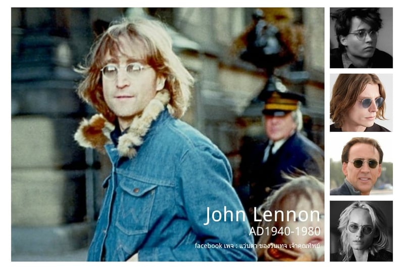 แว่นตาแฮนด์คราฟท์จากเมืองซาบาเอะ เจ สปริง–J SPRING ตัวแท้ สภาพเทพ เก่าเก็บทศวรรษ2010 กรอบไทเทเนียมบริสุทธิ์ ปลอกขา–อะซีเทต–อนุพันธุ์เส้นใยฝ้าย–โปร่งแสง โมเดลอาร์ติสท์–หยดน้ำเล็ก–แพนโต้–จอห์น เลนนอน เลนส์กระจกคริสตัลญี่ปุ่นสีน้ำตาลอ่อน น.น.19g ขนาดมาตรฐาน–Standard One Size133mm สวมใส่ได้ทุกขนาดใบหน้า