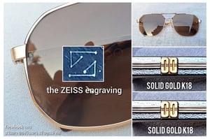 แว่นตาตราสารพระราชทานแห่งราชสำนักอังกฤษ ประดับทองคำแท้ 18K–Solid Gold K18 ทองเนื้อตันบริสุทธิ์75% โอ พระเจ้า แด็กซ์–DAKS LONDON ลิมิเต็ดเอดิชั่น 1929 มือหนึ่ง ทศวรรษ80 กรอบทองคำแท้–หุ้ม12K GF สัดส่วนทองคำบริสุทธิ์50% เลนส์กระจกพระเจ้า คาร์ล ไซส์ เยนา ที่ได้รับยกย่องว่าดีที่สุดตลอดกาลของชนชาติเยอรมัน