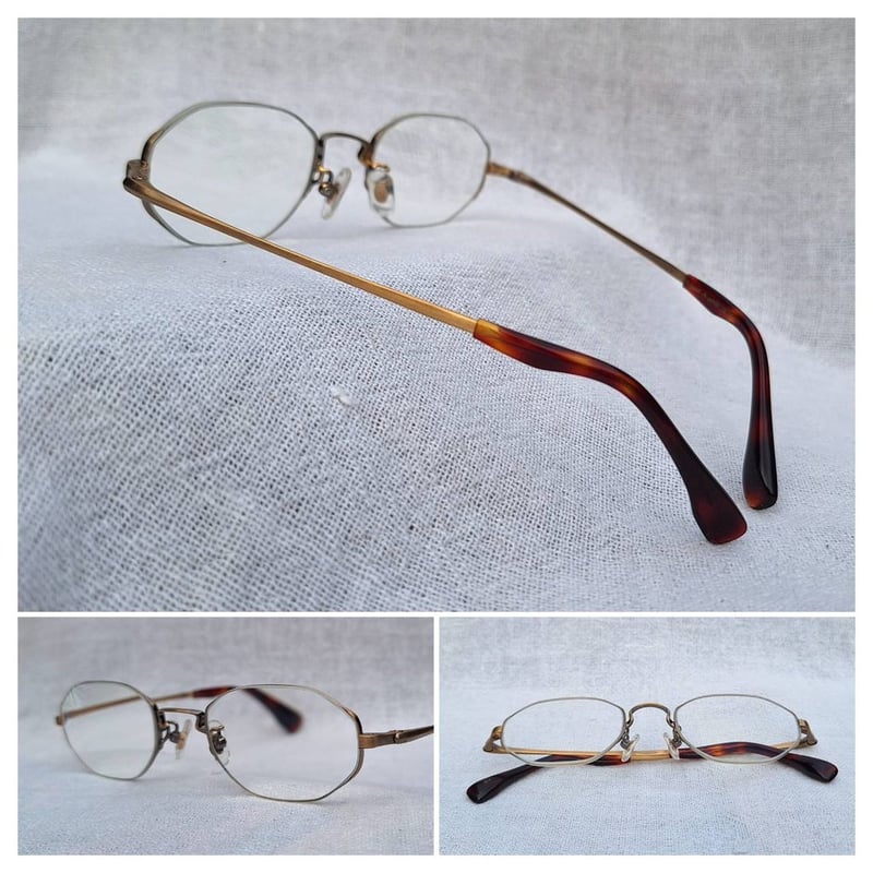 แว่นสายตาเจแปนิสแฮนด์คราฟท์ทศวรรษ 2010 ฟอสฟอรอส–PHOSPHOROS ตัวแท้ มือหนึ่ง สภาพเทพไม่เคยใช้งาน โมเดลยุคซิวิลวอร์–แปดเหลี่ยม–คลาสสิก กรอบเบต้าไทเทเนียมสีทอง เลนส์บลูโพรเทค มัลติโค้ท ค่าสายตา +275 ป้องกันแสงสีฟ้าที่อันตรายจากคอมพิวเตอร์ทุกชนิด ขนาดมาตรฐาน–Standard One Size 135mm สวมใส่ได้ทุกขนาดใบหน้า
