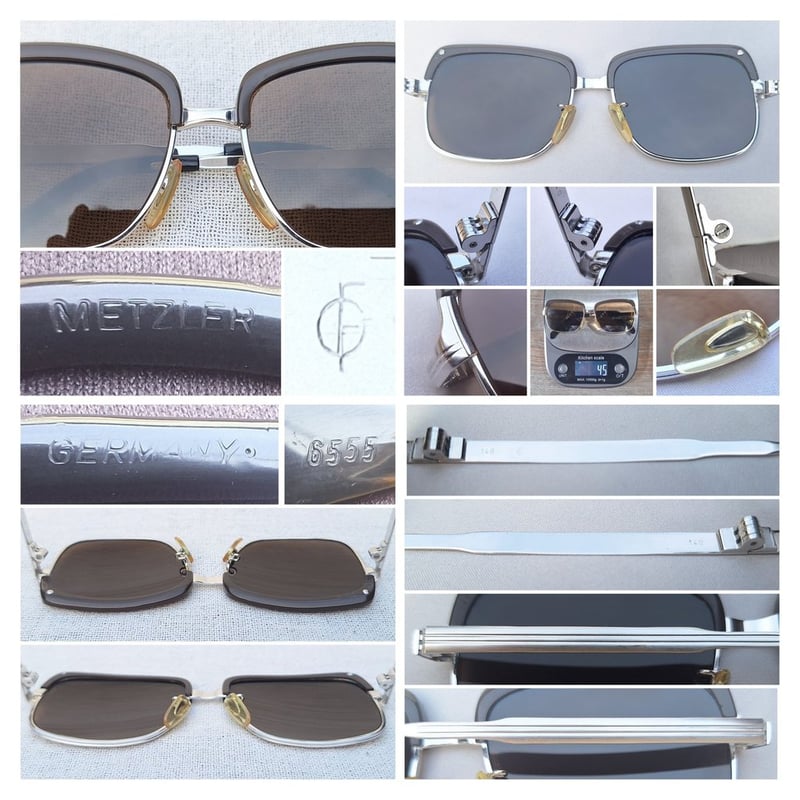 โคตรแว่นตาเก่าแก่ลำดับ 2 ของเยอรมนี เมทซเลอร์ METZLER–ZEISS ตัวแท้ มือหนึ่ง สต็อกเก่าปลายทศวรรษ1960 โมเดลคลาสสิก–โบรว์ไลน์–นายกสโมสร กรอบโลหะราชสีห์เงิน คิ้ว–อะซีเทตเกรดพรีเมียม–สีดาร์กช็อคโกแลต โคตรเลนส์กระจกพระเจ้า CARL ZEISS JENA ที่ได้รับยกย่องว่าดีที่สุดตลอดกาลของชนชาติเยอรมัน ขนาดมาตรฐาน 141mm