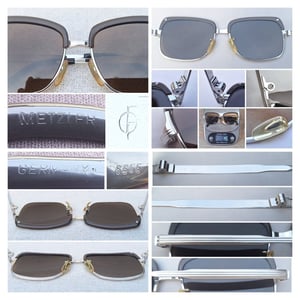 โคตรแว่นตาเก่าแก่ลำดับ 2 ของเยอรมนี เมทซเลอร์ METZLER–ZEISS ตัวแท้ มือหนึ่ง สต็อกเก่าปลายทศวรรษ1960 โมเดลคลาสสิก–โบรว์ไลน์–นายกสโมสร กรอบโลหะราชสีห์เงิน คิ้ว–อะซีเทตเกรดพรีเมียม–สีดาร์กช็อคโกแลต โคตรเลนส์กระจกพระเจ้า CARL ZEISS JENA ที่ได้รับยกย่องว่าดีที่สุดตลอดกาลของชนชาติเยอรมัน ขนาดมาตรฐาน 141mm