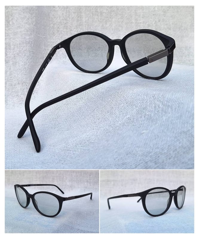 แว่นตาเทพเจ้าของชาวเยอรมัน โรเดนสต็อค–RODENSTOCK รุ่น R5266 ตัวแท้ สภาพเทพ เก่าเก็บทศวรรษ1990 กรอบอะซีเทต–อนุพันธุ์เส้นใยพืช–เกรดพรีเมียม เลนส์กระจกออโต้ฝรั่งเศส สีเทา–สว่าง ปรับความเข้มอัตโนมัติ มองเห็นดวงตา บานพับสปริงหลัง–Back Spring Hinge ขนาดมาตรฐาน–Standard One Size132mm สวมใส่ได้ทุกขนาดใบหน้า