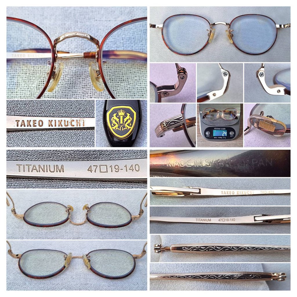 แว่นสายตาไทเทเนียมบริสุทธิ์จากเมืองซาบาเอะ ทาเคโอะ คิคูจิ–TAKEO KIKUCHI ตัวแท้ สภาพเทพเก่าเก็บทศวรรษ2000 โมเดลอาร์ติสท์–หยดน้ำเล็ก–แพนโต้–จอห์น เลนนอน เลนส์บลูโพรเทคมัลติโค้ท ค่าสายตา+275 ป้องกันแสงสีฟ้าที่อันตรายจากคอมพิวเตอร์ทุกชนิด น.น.24g ขนาดมาตรฐาน–Standard One Size138mm สวมใส่ได้ทุกขนาดใบหน้า แว่นสายตาไทเทเนียมบริสุทธิ์จากเมืองซาบาเอะ ทาเคโอะ คิคูจิ–TAKEO KIKUCHI ตัวแท้ สภาพเทพเก่าเก็บทศวรรษ2000 โมเดลอาร์ติสท์–หยดน้ำเล็ก–แพนโต้–จอห์น เลนนอน เลนส์บลูโพรเทคมัลติโค้ท ค่าสายตา+275 ป้องกันแสงสีฟ้าที่อันตรายจากคอมพิวเตอร์ทุกชนิด น.น.24g ขนาดมาตรฐาน–Standard One Size138mm สวมใส่ได้ทุกขนาดใบหน้า