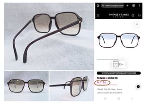 ที่สุดแห่งแว่นตาผู้ดีอังกฤษสายพันธุ์ลอนเดินเนอร์ อัลเฟรด ดันฮิลล์-ALFRED DUNHILL รุ่นคลาสสิก 6008 ตัวแท้ มือหนึ่ง สต็อกเก่า ค.ศ.1988 กรอบวัสดุไฮเอนด์–อ็อปทิล–ดำ–น้ำตาล เลนส์กระจกคริสตัล ป ยูเนียน คัลเลอร์ เลนส์–UNION COLOR LENS ปรอทเงิน–น้ำตาล–ไล่ระดับ ศักยภาพสูงสุด น.น.32g ขนาดมาตรฐาน–ใหญ่ 145mm ที่สุดแห่งแว่นตาผู้ดีอังกฤษสายพันธุ์ลอนเดินเนอร์ อัลเฟรด ดันฮิลล์-ALFRED DUNHILL รุ่นคลาสสิก 6008 ตัวแท้ มือหนึ่ง สต็อกเก่า ค.ศ.1988 กรอบวัสดุไฮเอนด์–อ็อปทิล–ดำ–น้ำตาล เลนส์กระจกคริสตัล ป ยูเนียน คัลเลอร์ เลนส์–UNION COLOR LENS ปรอทเงิน–น้ำตาล–ไล่ระดับ ศักยภาพสูงสุด น.น.32g ขนาดมาตรฐาน–ใหญ่ 145mm