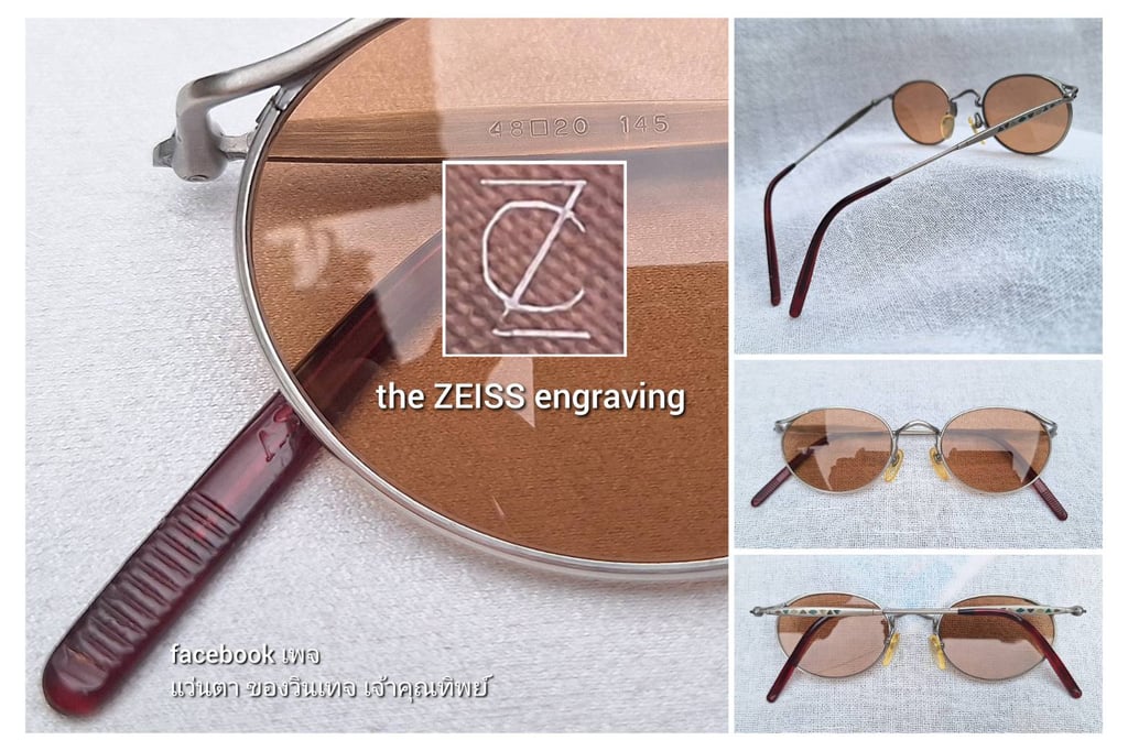 แว่นตาหัตถศิลป์จากแรงบันดาลใจของมหาวิหารโกธิค นิโคล โดย มัตสึดะ–NICOLE by MATSUDA 1 ในผู้ผลิตแว่นตาที่ดีที่สุดของญี่ปุ่น ตัวแท้ สภาพเทพ เก่าเก็บทศวรรษ1980 โคตรเลนส์กระจกพระเจ้า คาร์ล ไซส์ เยนา ที่ได้รับยกย่องว่าดีที่สุดตลอดกาลของชนชาติเยอรมัน ขนาดมาตรฐาน–Standard One Size128mm สวมใส่ได้ทุกขนาดใบหน้า