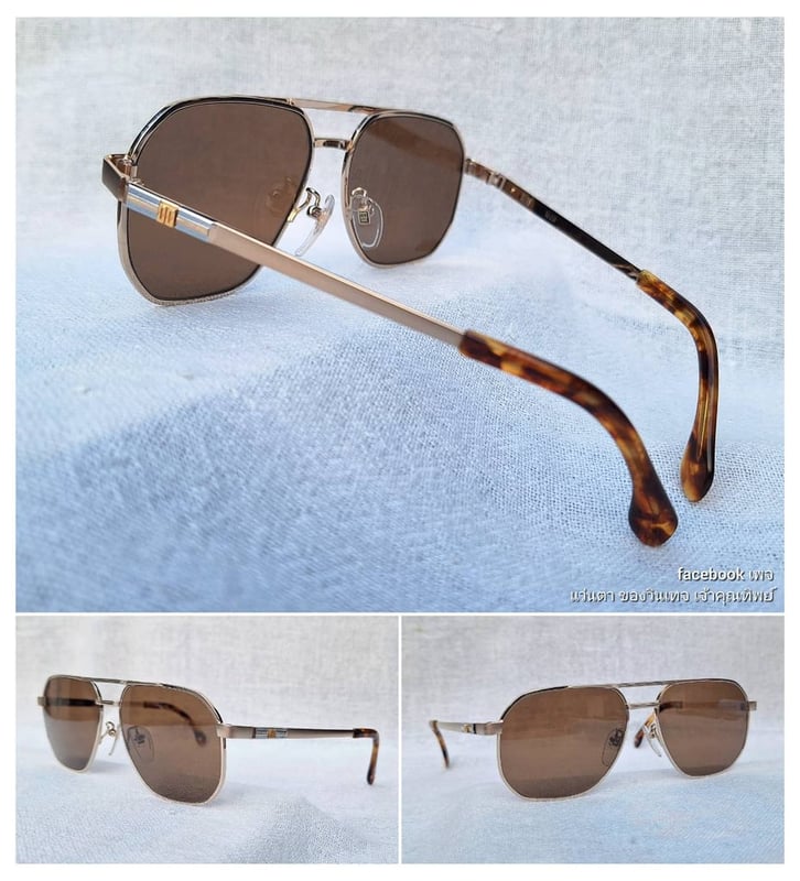 แว่นตาตราสารพระราชทานแห่งราชสำนักอังกฤษ ประดับทองคำแท้ 18K–Solid Gold K18 ทองเนื้อตันบริสุทธิ์75% โอ พระเจ้า แด็กซ์–DAKS LONDON ลิมิเต็ดเอดิชั่น 1929 มือหนึ่ง ทศวรรษ80 กรอบทองคำแท้–หุ้ม12K GF สัดส่วนทองคำบริสุทธิ์50% เลนส์กระจกพระเจ้า คาร์ล ไซส์ เยนา ที่ได้รับยกย่องว่าดีที่สุดตลอดกาลของชนชาติเยอรมัน