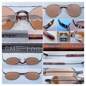 ฉลองพระเนตรแห่งองค์จักรพรรดิ มาซูนากะ–MASUNAGA GMS–106 รุ่นประวัติศาสตร์คว้ารางวัลชนะเลิศแว่นตาโลก ซิลโม ทองคำ อวอร์ด–Silmo d'Or Awar2015 โคตรเลนส์กระจกพระเจ้า คาร์ล ไซส์ เยนา–CARL ZEISS JENA ที่ได้รับยกย่องว่าดีที่สุดตลอดกาลของชนชาติเยอรมัน ขนาดมาตรฐาน–Standrad One Size136mm สวมใส่ได้ทุกขนาดใบหน้า