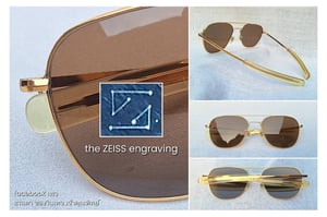 1 ใน 4 โคตรแว่นตาอเมริกันเสืออากาศยุคสงครามเวียดนาม คอมมานด์–COMMAND ตัวแท้ สภาพเทพ เก่าเก็บทศวรรษ 1970 กรอบทอง 23KGP อะร้าอร่ามสุดๆ โคตรเลนส์กระจกคริสตัลพระเจ้าล้ำค่า CARL ZEISS JENA ที่ได้รับยกย่องว่าดีที่สุดตลอดกาลของชนชาติเยอรมัน ขนาดมาตรฐาน–ใหญ่ 147mm สวมใส่ได้ทุกขนาดใบหน้า