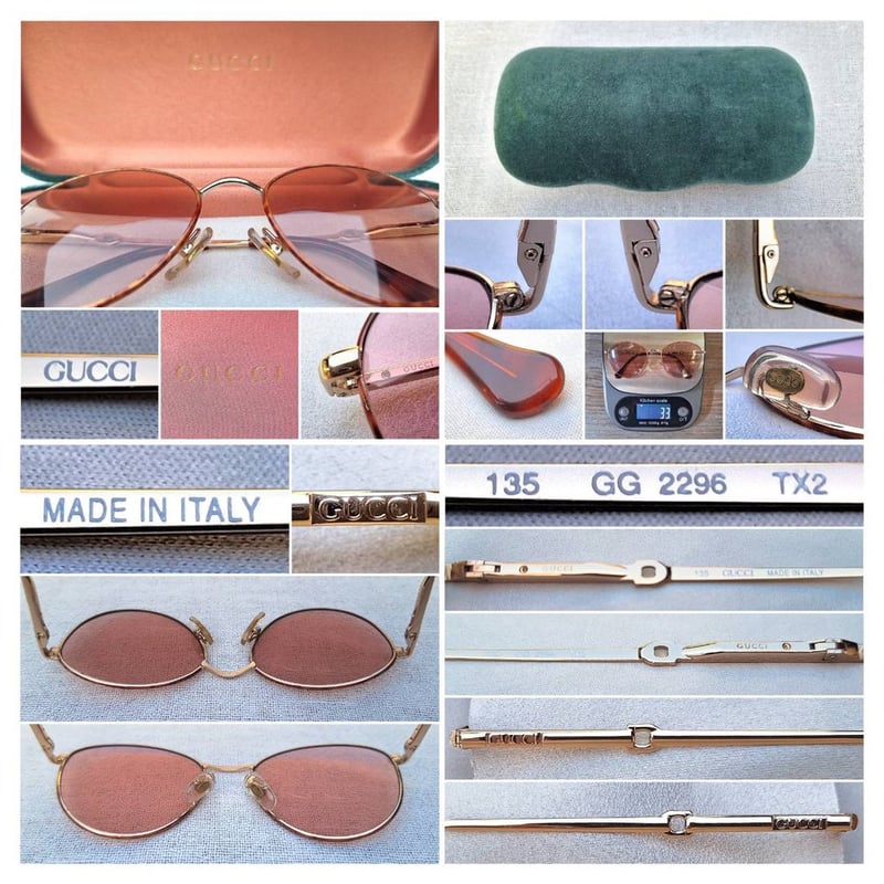 แว่นตาลักซ์ชัวรีแบรนด์ชั้นนำและเก่าแก่ของโลก กุชชี–GUCCI ตัวแท้ สภาพเทพ เก่าเก็บทศวรรษ 1980 ผลงานของ House of Gucci อันลือลั่น โมเดลคลาสสิก–หยดน้ำ–แพนโต้–จอห์น เลนนอน เลนส์กระจกคริสตัลกันแดดฝรั่งเศส หายาก สีกลีบบัว มองเห็นดวงตาผู้สวมใส่ ป้องกันรังสี UV 100% น.น.33g ขนาดมาตรฐาน 140mm แว่นตาลักซ์ชัวรีแบรนด์ชั้นนำและเก่าแก่ของโลก กุชชี–GUCCI ตัวแท้ สภาพเทพ เก่าเก็บทศวรรษ 1980 ผลงานของ House of Gucci อันลือลั่น โมเดลคลาสสิก–หยดน้ำ–แพนโต้–จอห์น เลนนอน เลนส์กระจกคริสตัลกันแดดฝรั่งเศส หายาก สีกลีบบัว มองเห็นดวงตาผู้สวมใส่ ป้องกันรังสี UV 100% น.น.33g ขนาดมาตรฐาน 140mm