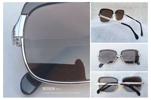 โคตรแว่นตาเก่าแก่ลำดับ 2 ของเยอรมนี เมทซเลอร์ METZLER–ZEISS ตัวแท้ มือหนึ่ง สต็อกเก่าปลายทศวรรษ1960 โมเดลคลาสสิก–โบรว์ไลน์–นายกสโมสร กรอบโลหะราชสีห์เงิน คิ้ว–อะซีเทตเกรดพรีเมียม–สีดาร์กช็อคโกแลต โคตรเลนส์กระจกพระเจ้า CARL ZEISS JENA ที่ได้รับยกย่องว่าดีที่สุดตลอดกาลของชนชาติเยอรมัน ขนาดมาตรฐาน 141mm