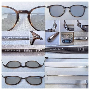 ที่สุดแห่งแว่นตาอเมริกันสายพันธุ์แคลิฟอร์เนียน โอลิเวอร์ พีเพิลส์–OLIVER PEOPLES สภาพเทพ เก่าเก็บทศวรรษ2020 ผลงานช่างหัตถศิลป์ Eyevan Inc แห่งเมืองซาบาเอะ เลนส์กระจกคริสตัลออโต้ฝรั่งเศส สีเทา–สว่าง ปรับความเข้มอัตโนมัติ ป้องกัน UV100% น.น.21g ขนาดมาตรฐาน–Standard One Size138mm สวมใส่ได้ทุกขนาดใบหน้า