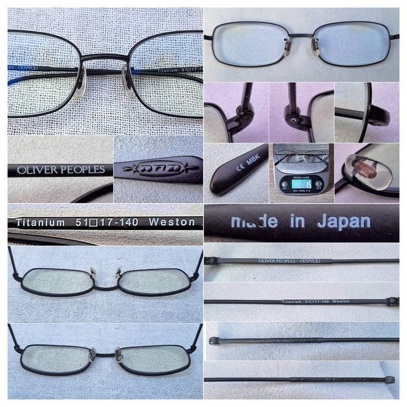 ที่สุดแห่งแว่นตาอเมริกันสายพันธุ์แคลิฟอร์เนียน โอลิเวอร์ พีเพิลส์-OLIVER PEOPLES สภาพเทพ เก่าเก็บทศวรรษ 2010 ผลงานช่างหัตถศิลป์ Eyevan Inc แห่งเมืองซาบาเอะ เลนส์บลูโพรเทค มัลติโค้ท ค่าสายตา +150 ป้องกันแสงสีฟ้าที่อันตรายจากคอมพิวเตอร์ทุกชนิด ขนาดมาตรฐาน–Standard One Size 130mm สวมใส่ได้ทุกขนาดใบหน้า