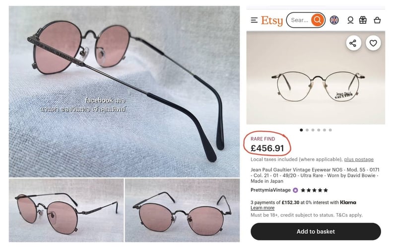 บิดาแห่งศิลปะแว่นตาสตีมพังก์ฝรั่งเศส ราคานักศึกษา ป.โท ฌอง ปอล โกลติเยร์–JEAN PAUL GAULTIER ตัวประวัติศาสตร์ รุ่น 55–0101 สวมใส่โดย เดวิด โบวี–David Bowie ยอดศิลปินชาวอังกฤษ 1 ในนักดนตรีที่ทรงอิทธิพลมากที่สุดในศตวรรษที่ 20 เลนส์กระจกคริสตัลกันแดดฝรั่งเศส สีกลีบบัว ป้องกัน UV100% ขนาดมาตรฐาน 135mm บิดาแห่งศิลปะแว่นตาสตีมพังก์ฝรั่งเศส ราคานักศึกษา ป.โท ฌอง ปอล โกลติเยร์–JEAN PAUL GAULTIER ตัวประวัติศาสตร์ รุ่น 55–0101 สวมใส่โดย เดวิด โบวี–David Bowie ยอดศิลปินชาวอังกฤษ 1 ในนักดนตรีที่ทรงอิทธิพลมากที่สุดในศตวรรษที่ 20 เลนส์กระจกคริสตัลกันแดดฝรั่งเศส สีกลีบบัว ป้องกัน UV100% ขนาดมาตรฐาน 135mm