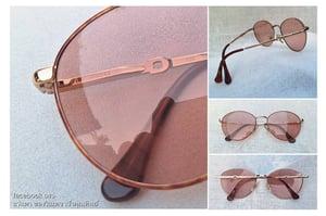แว่นตาลักซ์ชัวรีแบรนด์ชั้นนำและเก่าแก่ของโลก กุชชี–GUCCI ตัวแท้ สภาพเทพ เก่าเก็บทศวรรษ 1980 ผลงานของ House of Gucci อันลือลั่น โมเดลคลาสสิก–หยดน้ำ–แพนโต้–จอห์น เลนนอน เลนส์กระจกคริสตัลกันแดดฝรั่งเศส หายาก สีกลีบบัว มองเห็นดวงตาผู้สวมใส่ ป้องกันรังสี UV 100% น.น.33g ขนาดมาตรฐาน 140mm แว่นตาลักซ์ชัวรีแบรนด์ชั้นนำและเก่าแก่ของโลก กุชชี–GUCCI ตัวแท้ สภาพเทพ เก่าเก็บทศวรรษ 1980 ผลงานของ House of Gucci อันลือลั่น โมเดลคลาสสิก–หยดน้ำ–แพนโต้–จอห์น เลนนอน เลนส์กระจกคริสตัลกันแดดฝรั่งเศส หายาก สีกลีบบัว มองเห็นดวงตาผู้สวมใส่ ป้องกันรังสี UV 100% น.น.33g ขนาดมาตรฐาน 140mm