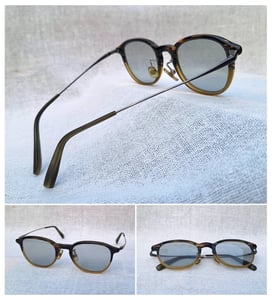 แว่นตาพรีเมียมคอลเคชั่นที่ดีที่สุดของ จินส์ เจแปน : เซลลูลอยด์ พบ ซาบาเอะ–JINS JAPAN : Celluloid Meet Sabae Collection สภาพเทพ เก่าเก็บทศวรรษ2010 โมเดลคลาสสิก–บอสซิงตัน เลนส์กระจกคริสตัลญี่ปุ่นล้ำค่า ทิลโก้–TILCO by T.T. Lens Co., Ltd มองเห็นดวงตาผู้สวมใส่ น.น.26g ขนาดมาตรฐาน–Standard One Size 140mm