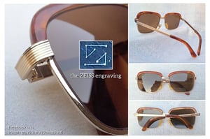 ราชันย์แห่งแว่นตาโบรว์ไลน์ กระดองเต่าแท้–GENUINE TORTOISE SHELL วัสดุล้ำค่าจากท้องทะเล กรอบไทเทเนียมบริสุทธิ์สีทอง สภาพดีงาม ใช้งานสุดทนุถนอม โคตรเลนส์กระจกพระเจ้าล้ำค่า CARL ZEISS JENA ที่ได้รับยกย่องว่าดีที่สุดตลอดกาลของชนชาติเยอรมัน น.น.41g ขนาดมาตรฐาน 143mm