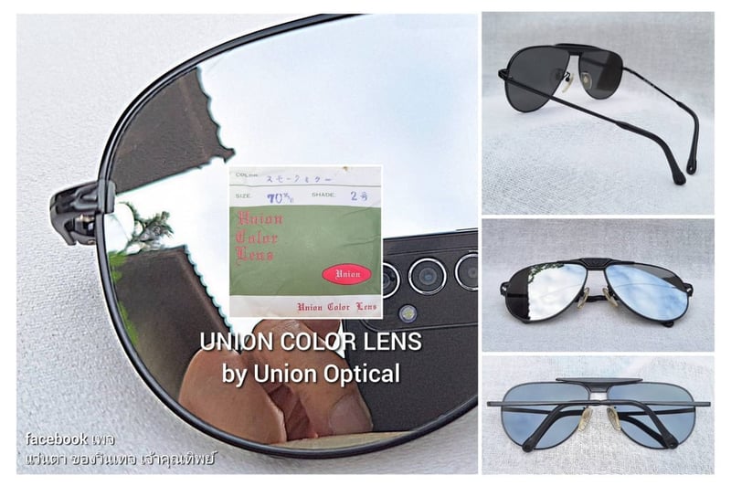 แว่นตาสิงห์ดำ–นักบิน—เอาท์ดอร์สแมน–มาดเข้ม เดอะ บิ๊กเนม โฮย่า–HOYA ตัวแท้ สภาพเทพ เก่าเก็บทศวรรษ 1980 สนธิกำลังกับเลนส์กระจกคริสตัล หายาก UNION COLOR LENS by Union Optical Co., Ltd ปรอทเงิน–สว่าง ศักยภาพสูงสุด ป้องกัน UV100% น.น.36g ขนาดมาตรฐาน–ใหญ่ 150mm อุ๊ต๊ะ.. เต็มหน้าเต็มตาดีจริงๆ แว่นตาสิงห์ดำ–นักบิน—เอาท์ดอร์สแมน–มาดเข้ม เดอะ บิ๊กเนม โฮย่า–HOYA ตัวแท้ สภาพเทพ เก่าเก็บทศวรรษ 1980 สนธิกำลังกับเลนส์กระจกคริสตัล หายาก UNION COLOR LENS by Union Optical Co., Ltd ปรอทเงิน–สว่าง ศักยภาพสูงสุด ป้องกัน UV100% น.น.36g ขนาดมาตรฐาน–ใหญ่ 150mm อุ๊ต๊ะ.. เต็มหน้าเต็มตาดีจริงๆ